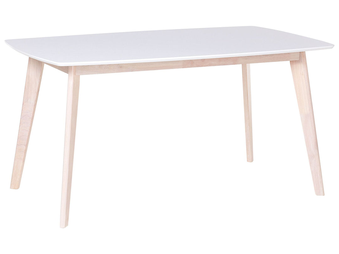 Dining Table 150 x 90 cm White Santos