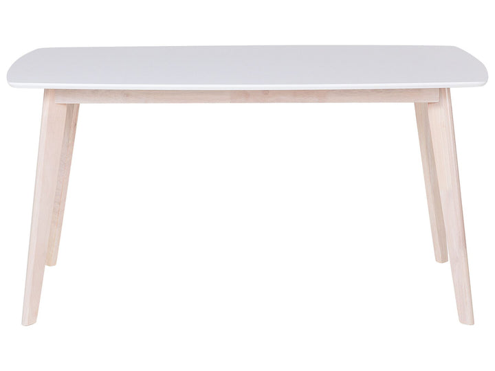 Dining Table 150 x 90 cm White Santos