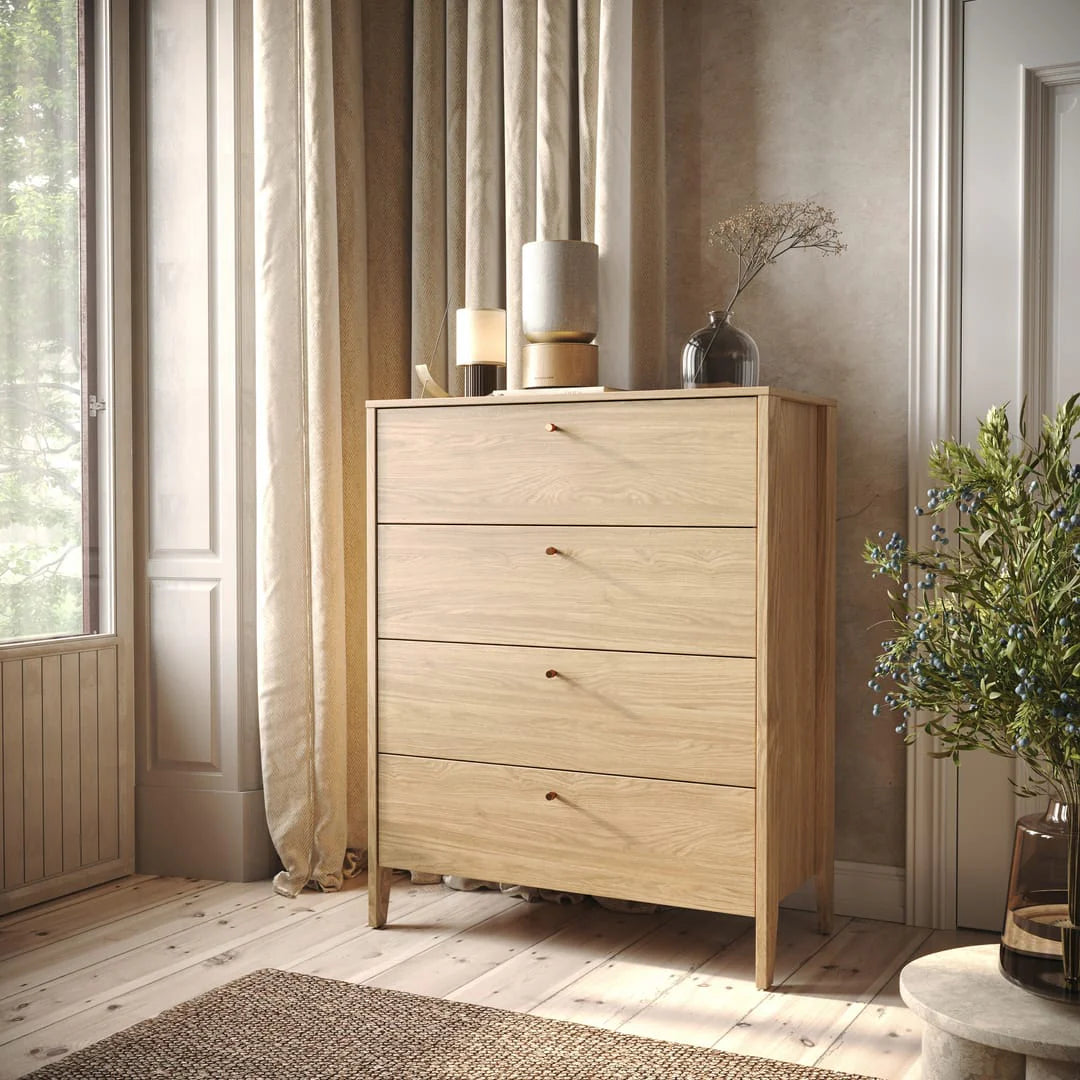 COSY Modern Chest Of Drawers - Stylish Bedroom Storage Solution with Four Generous Drawers