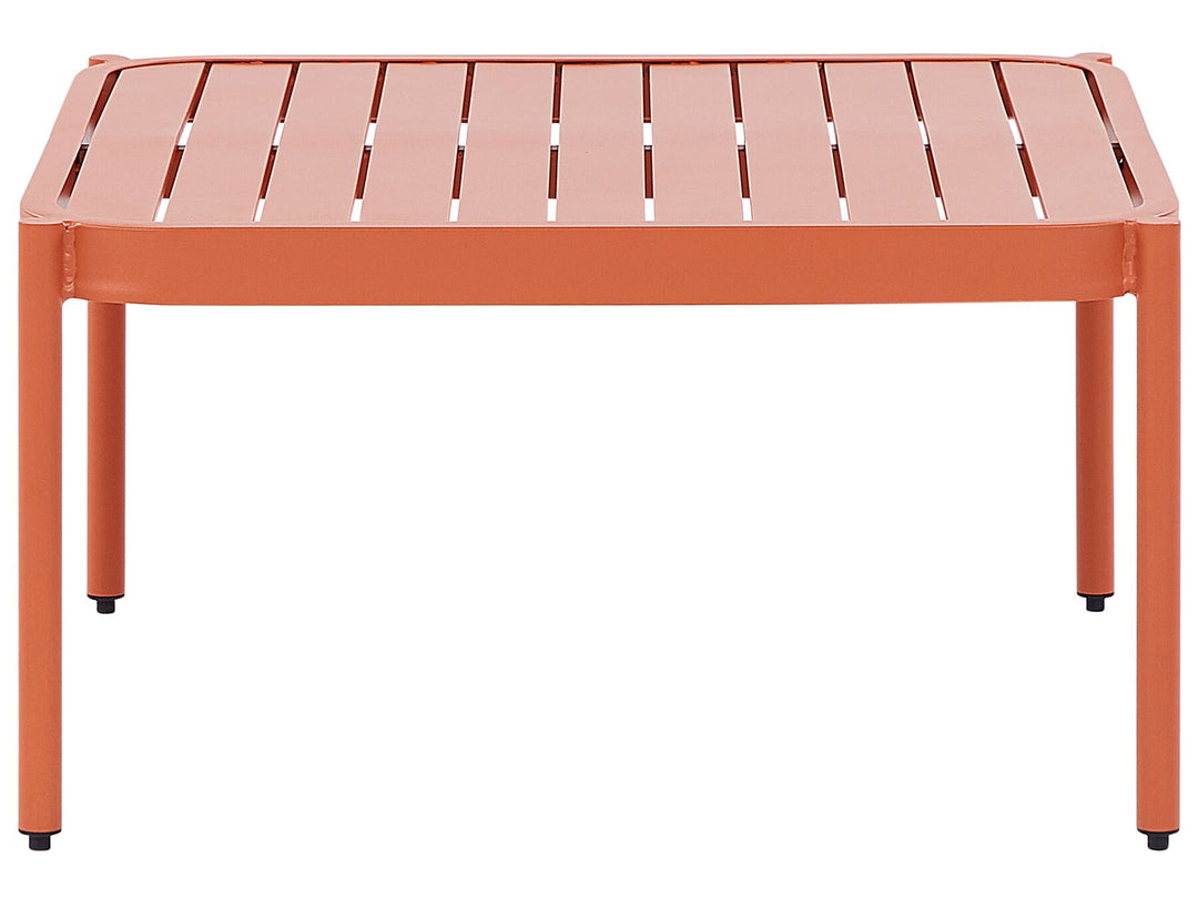 Terracina Garden Lounge Set with Table 2 Seater Metal Orange