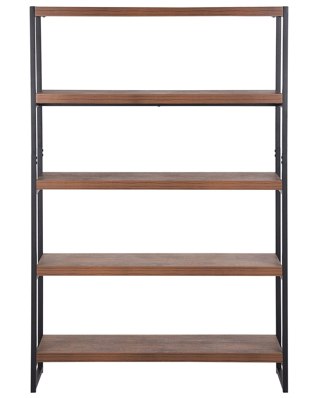 Lucas 4 Tier Shelving Unit 155 cm Dark Brown Tifton
