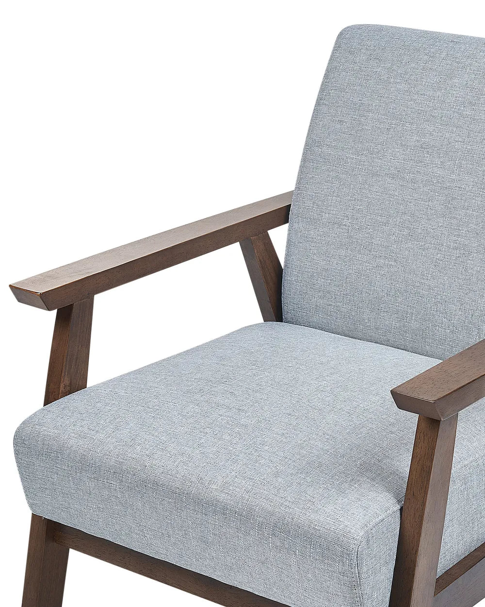 Armchair Fabric Light Grey Bennett