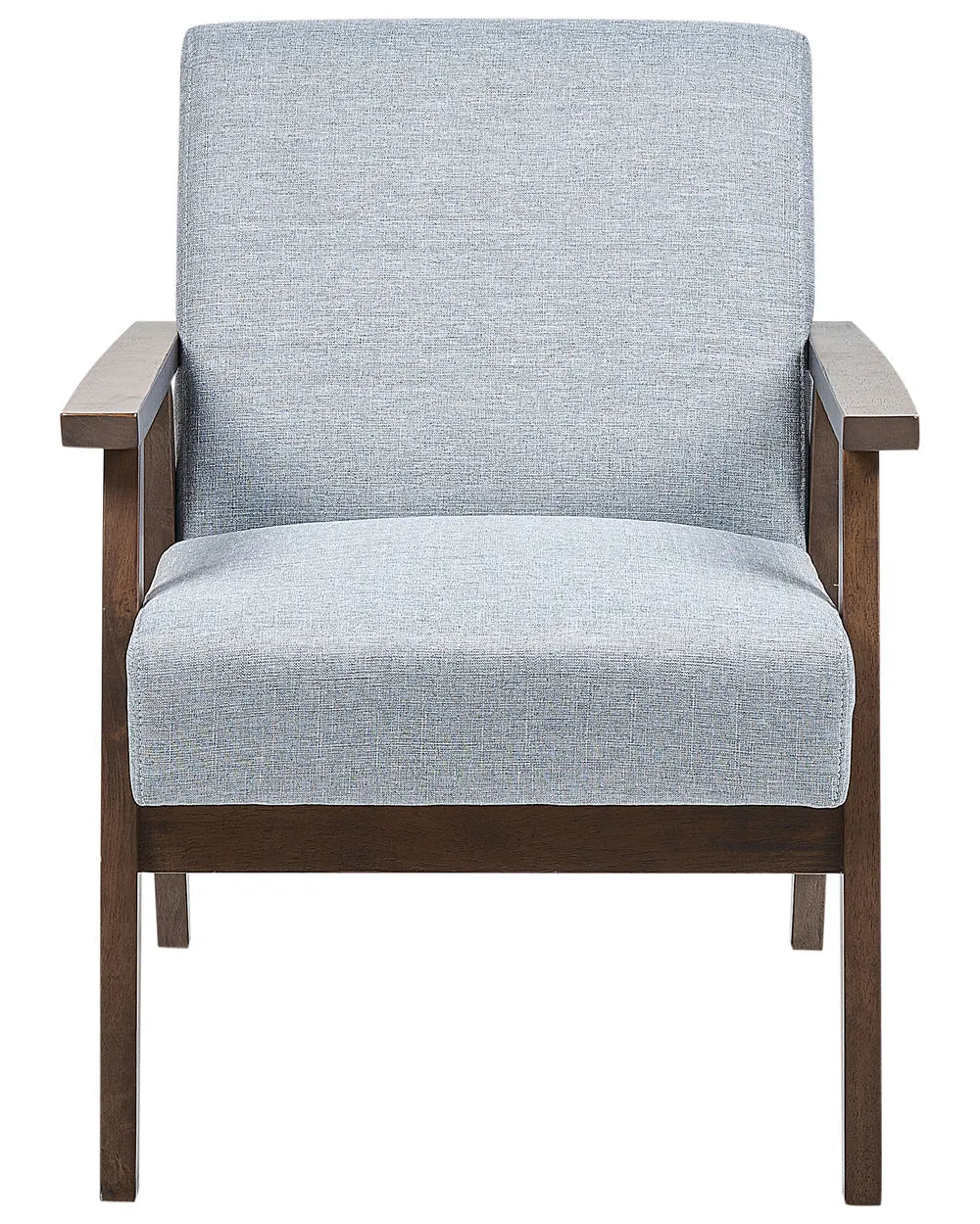 Armchair Fabric Light Grey Bennett