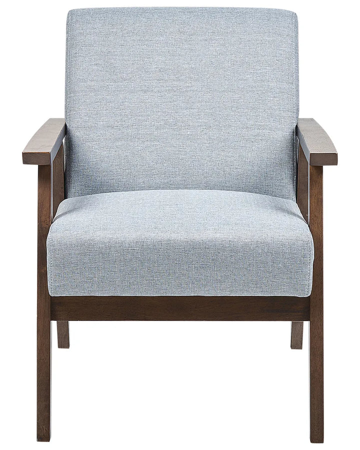 Armchair Fabric Light Grey Bennett
