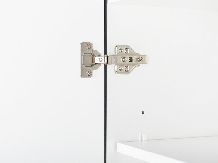 Bathroom Wall Mounted Cabinet 40 cm Grey Bilbao