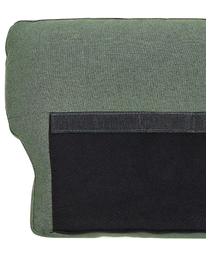 Armchair Fabric Green Almyra