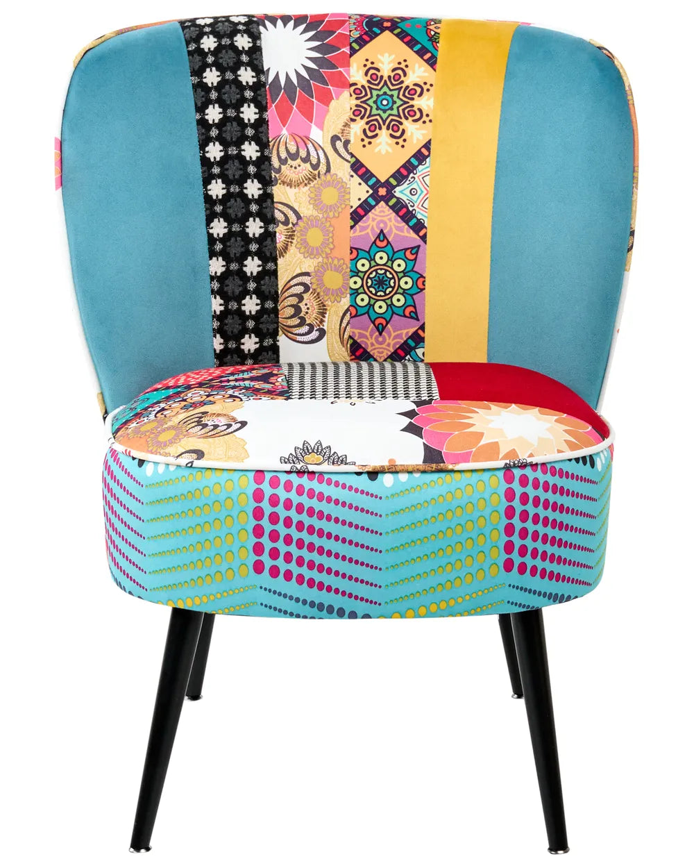 Armchair Fabric Blue Sharolynn