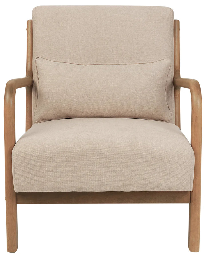 Armchair Fabric Beige Kandyn