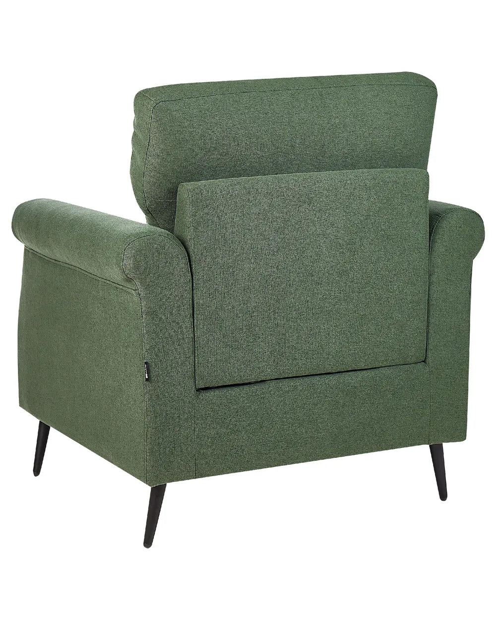 Armchair Fabric Green Almyra