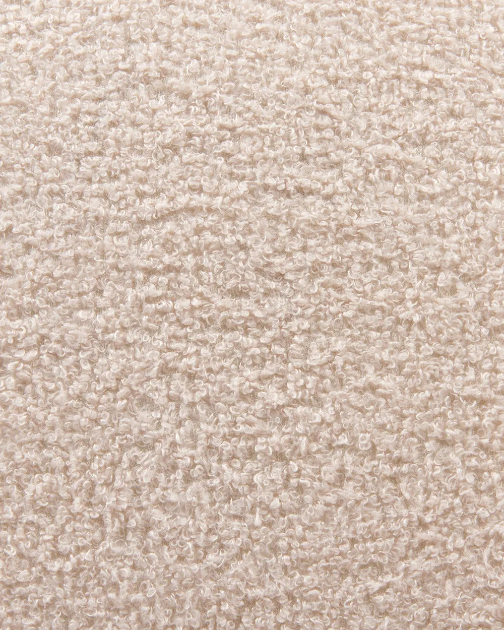 Swivel Armchair Boucle Beige Halcott