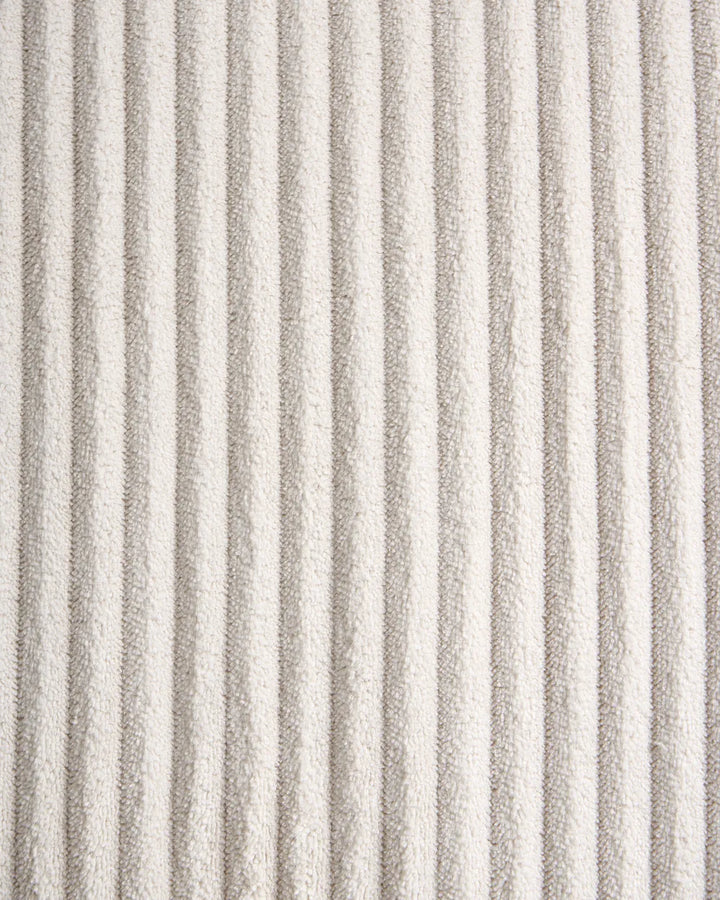 Wingback Chair Corduroy Light Beige Blerton