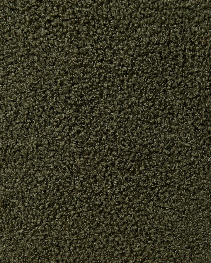 Armchair Boucle Dark Green Nieve
