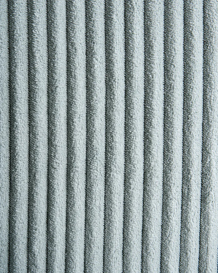 Wingback Chair Corduroy Light Blue Blerton