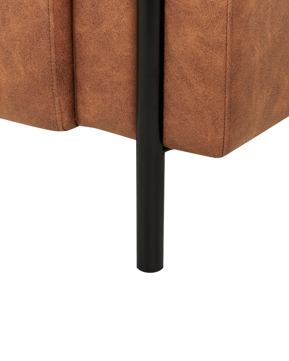 Armchair Fabric Golden Brown Cheylee