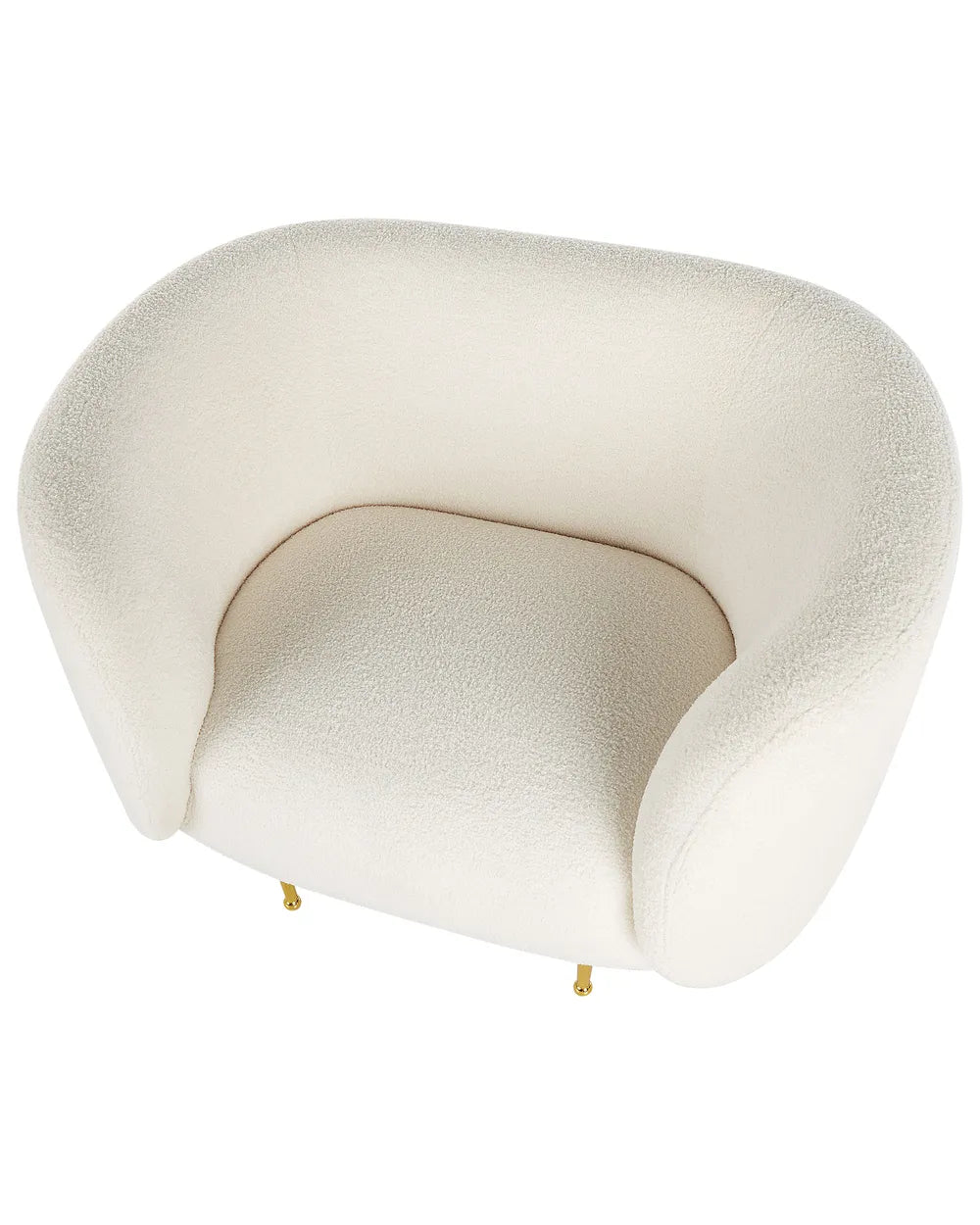Armchair Boucle White Liora