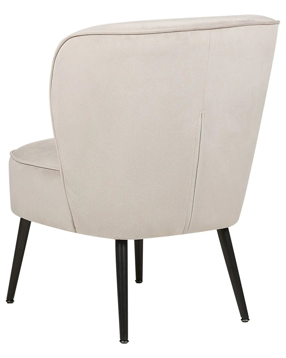 Armchair Velvet Taupe Sharolynn