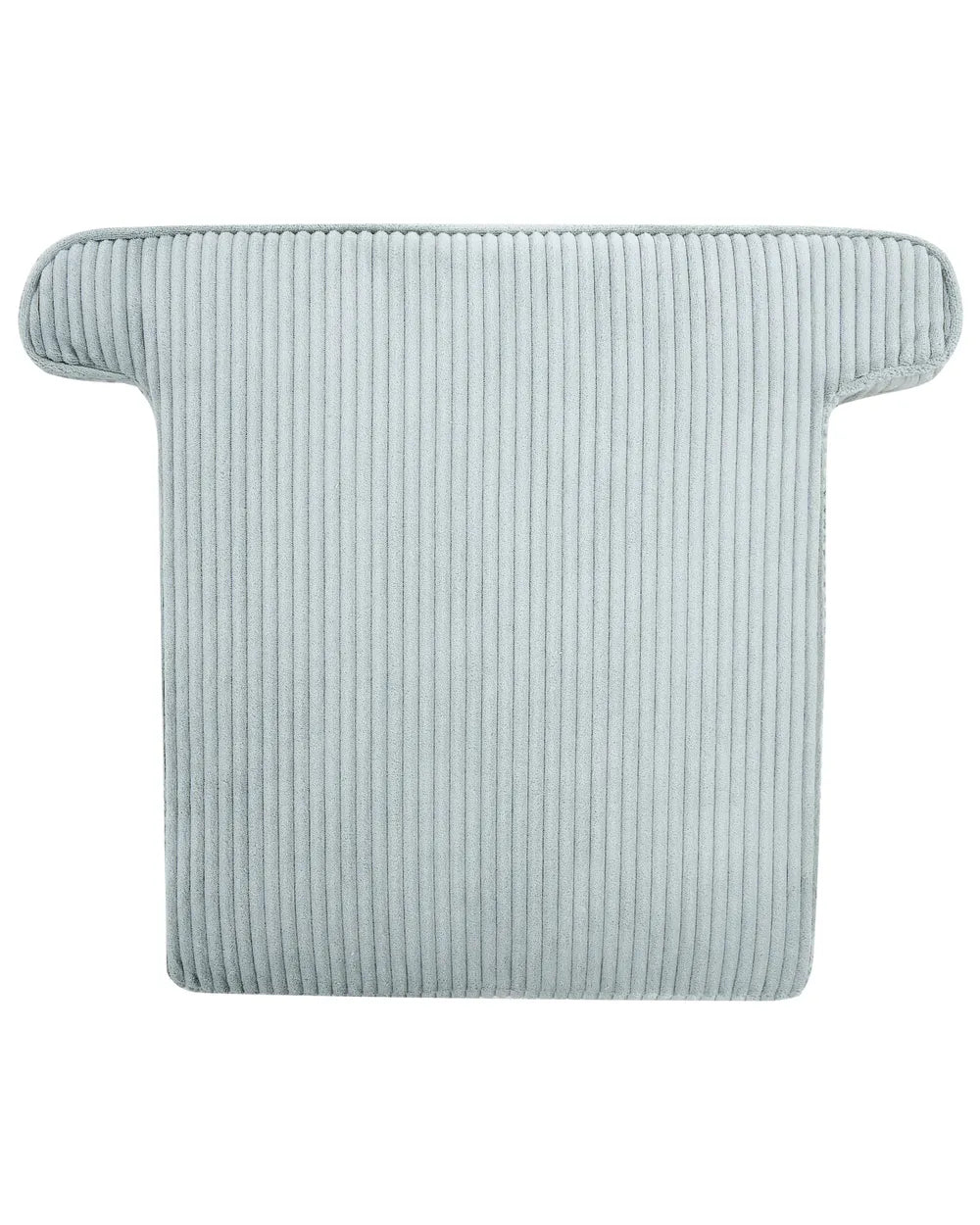 Wingback Chair Corduroy Light Blue Blerton