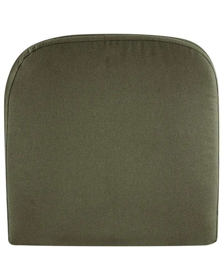 Swivel Armchair Fabric Dark Green Merren