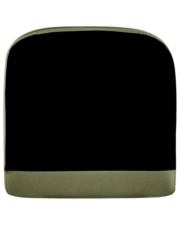 Swivel Armchair Fabric Dark Green Merren