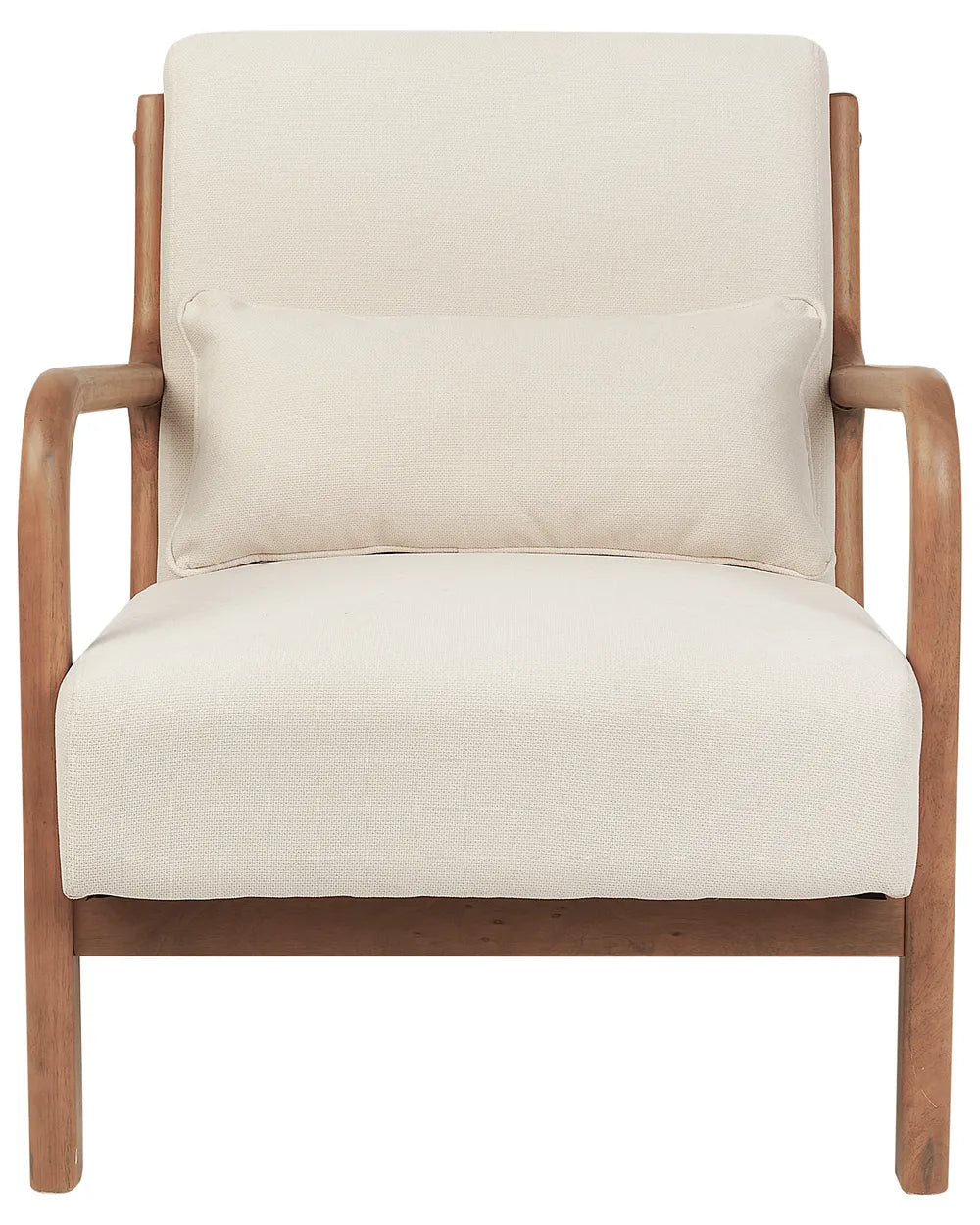 Armchair Fabric Light Beige Kandyn