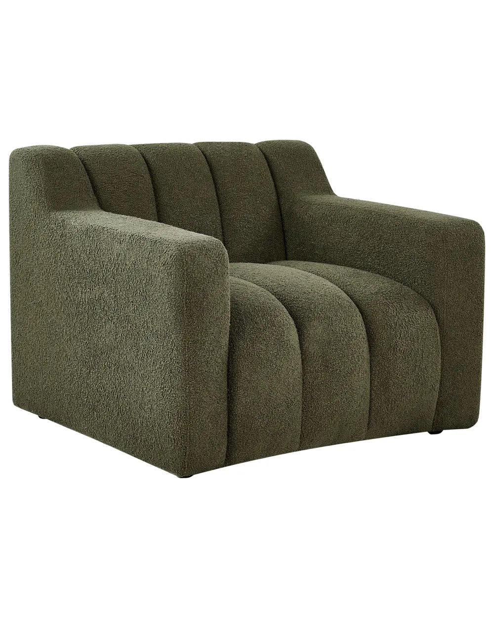 Armchair Boucle Dark Green Nieve