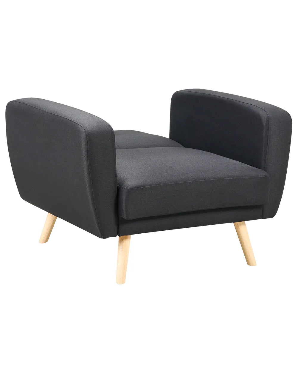 Recliner Chair Fabric Black Raeliegh