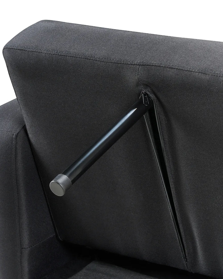 Recliner Chair Fabric Black Raeliegh