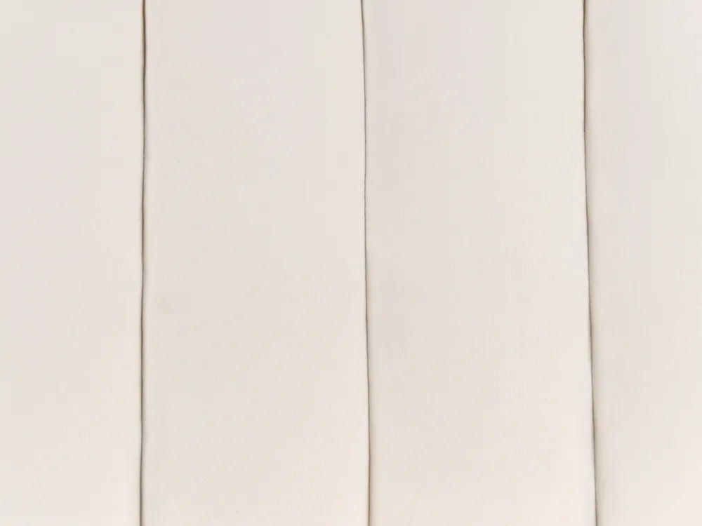 Sofa Bed 3 Seater Fabric Light Beige Winston