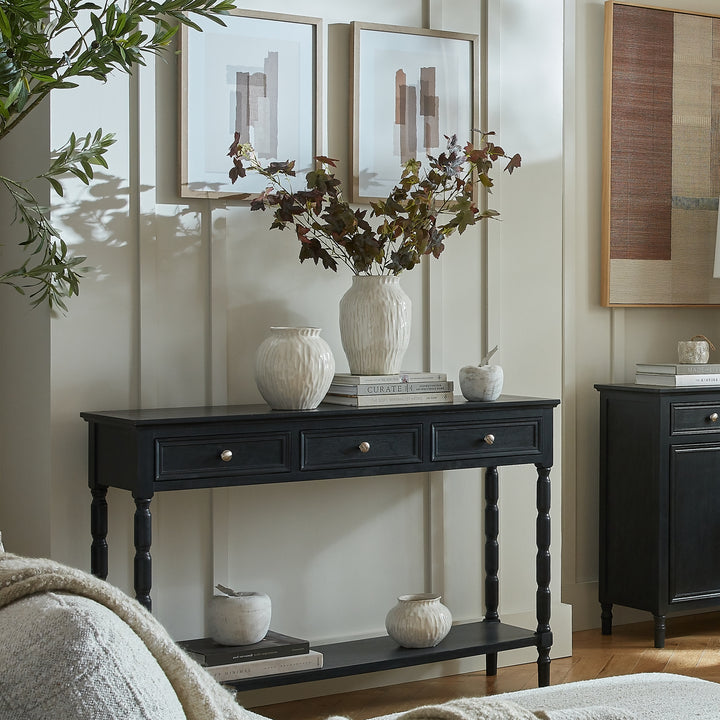 Sophisticated storage solution that seamlessly blends style and functionality.