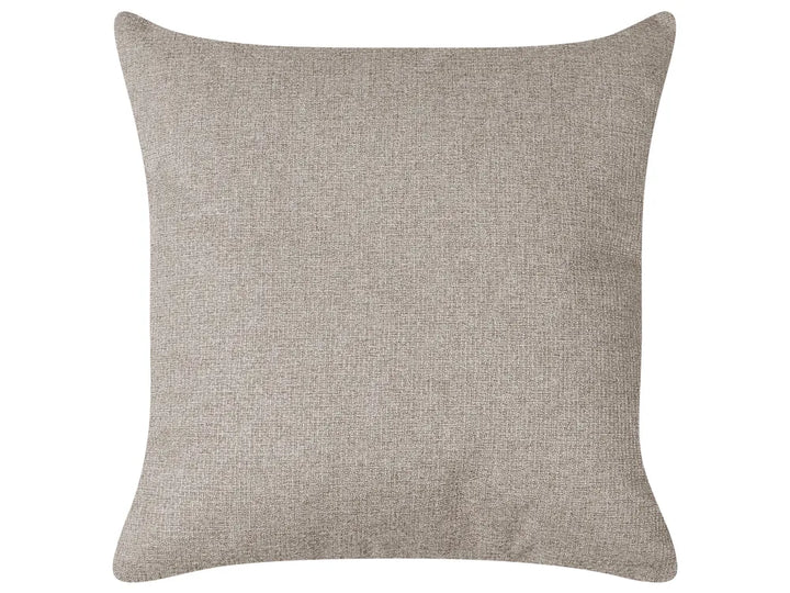 Sofa Bed 3 Seater Fabric Beige Hildi