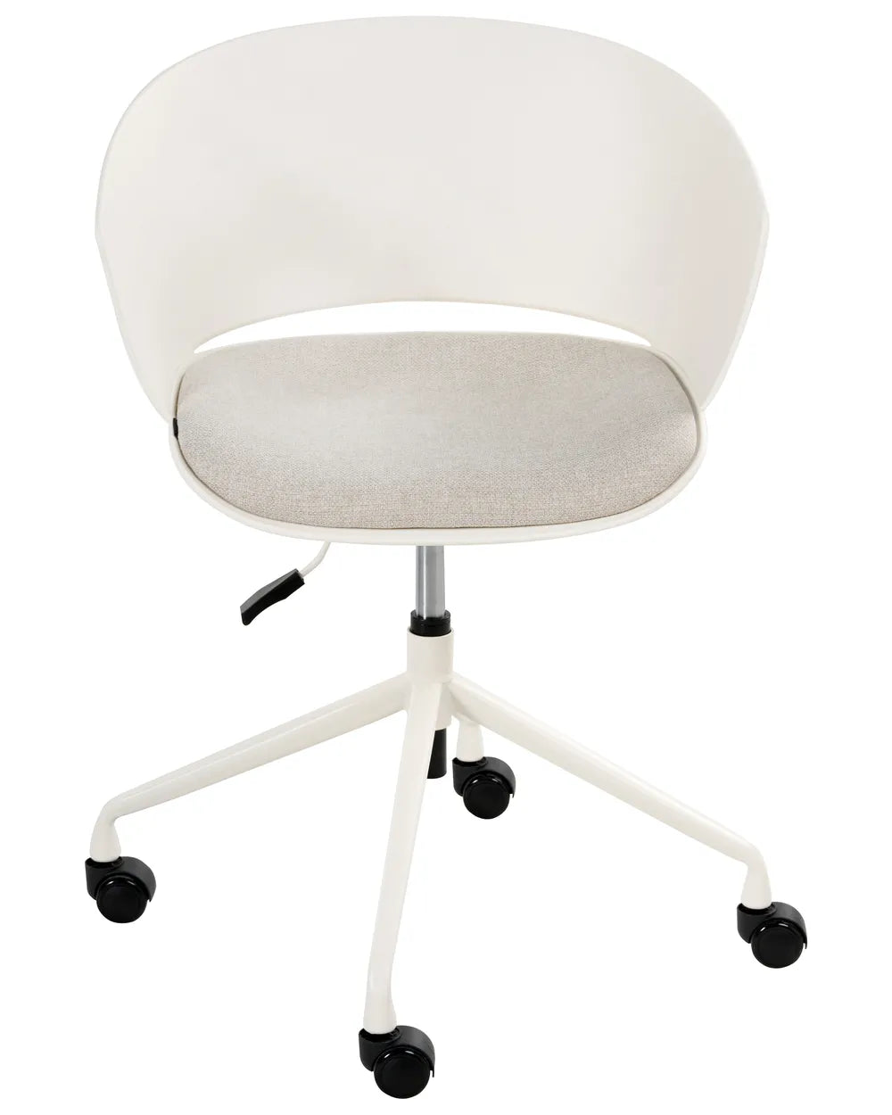 Office Chair Fabric Off-White Anagrace
