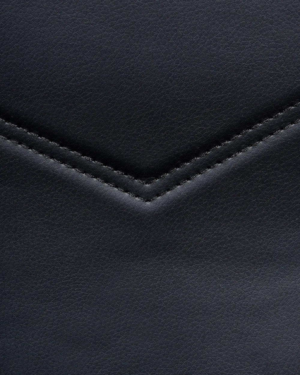 Office Chair Faux Leather Black Lollie