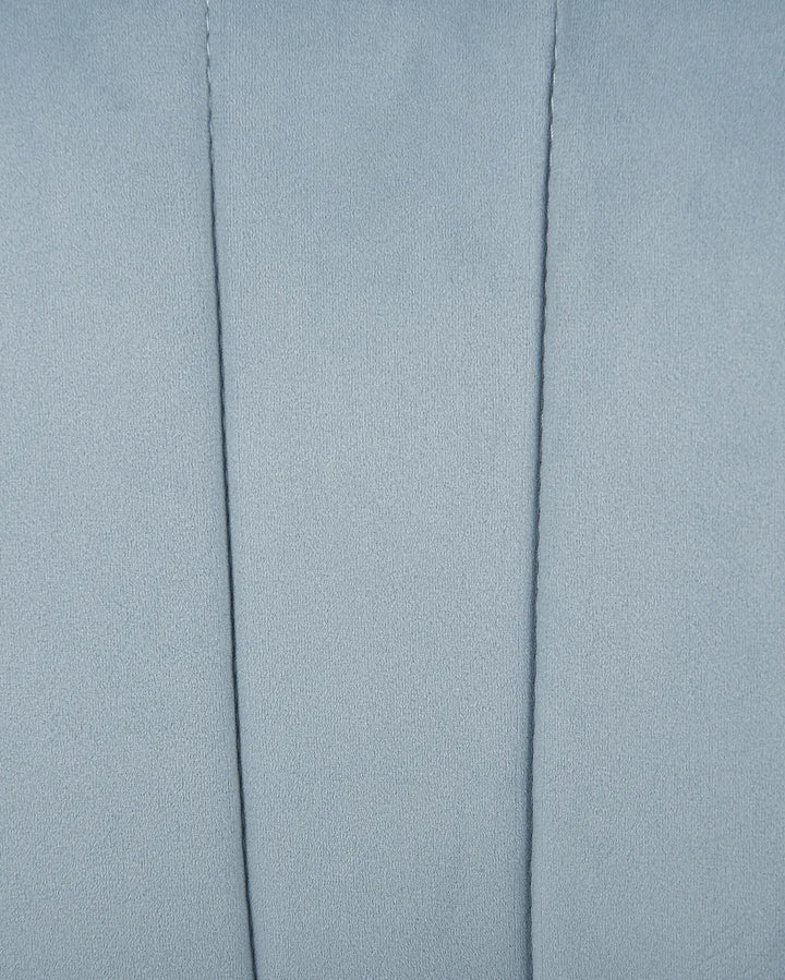 Desk Chair Velvet Light Blue Oliver