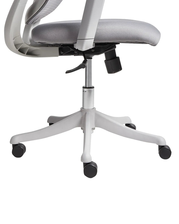 Office Chair Fabric Grey Oswina