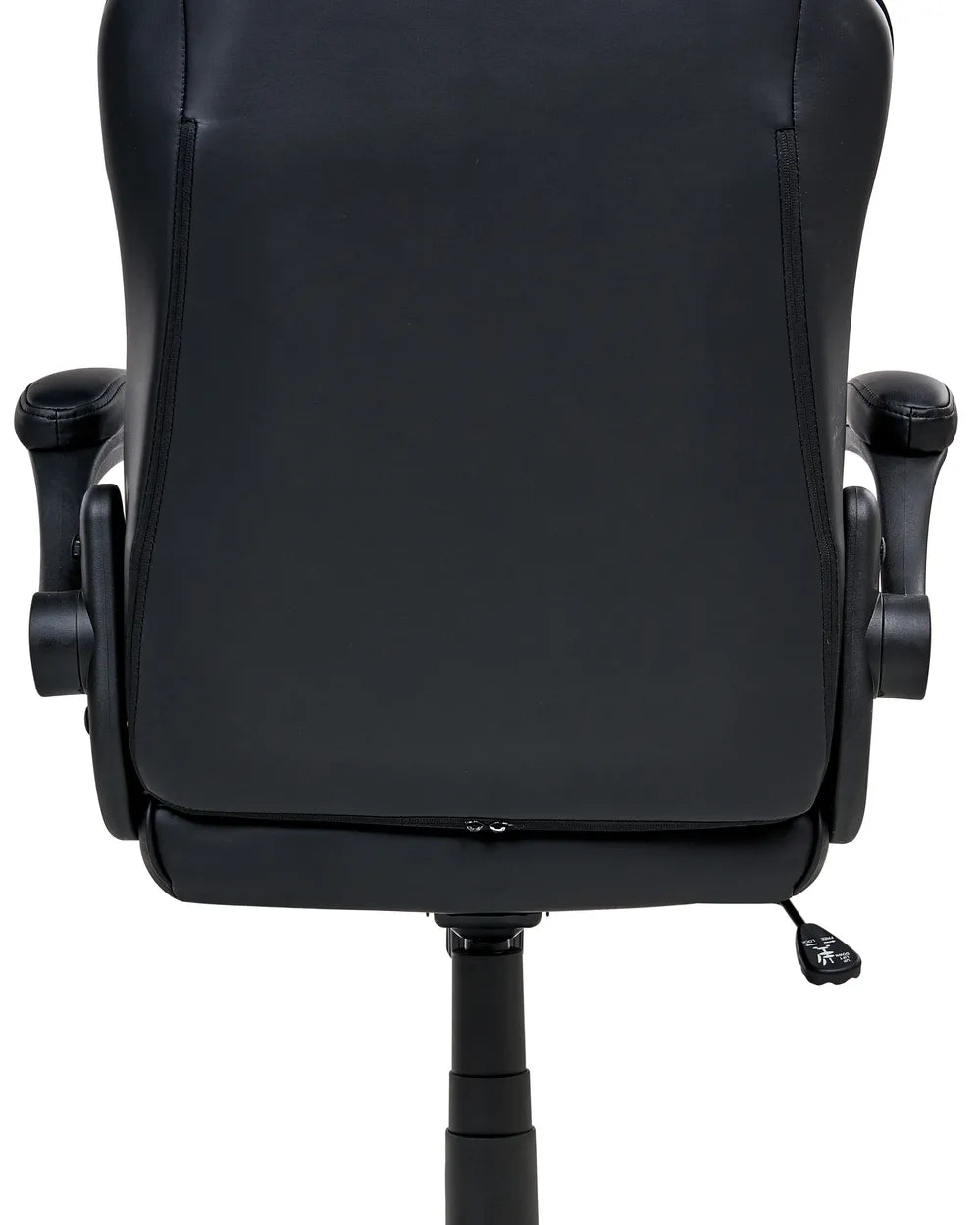 Office Chair Faux Leather Black Lollie