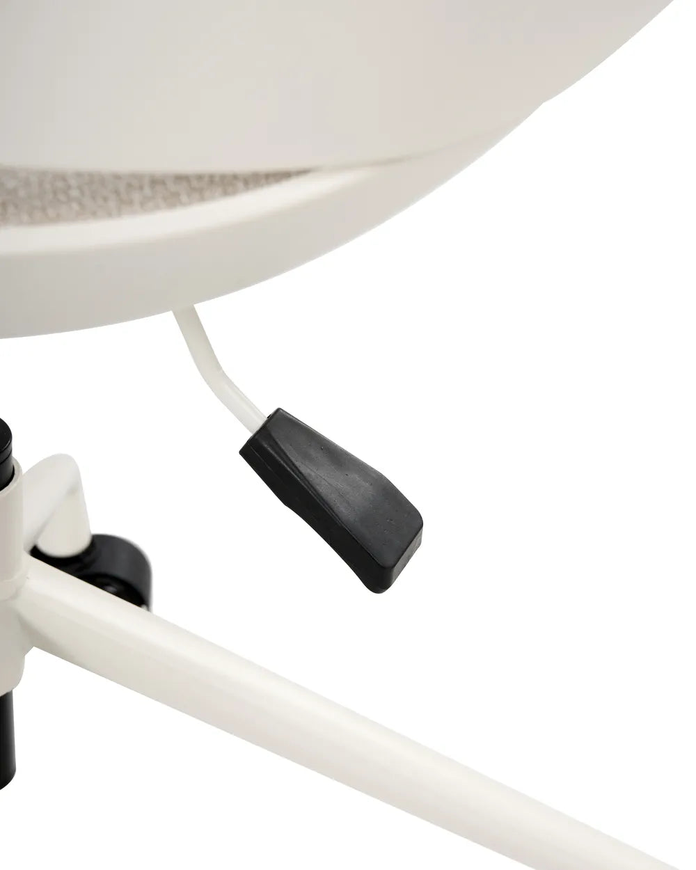 Office Chair Fabric Off-White Anagrace