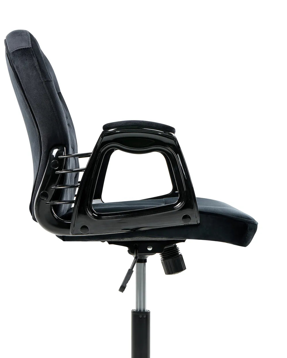 Desk Chair Velvet Black Neeya