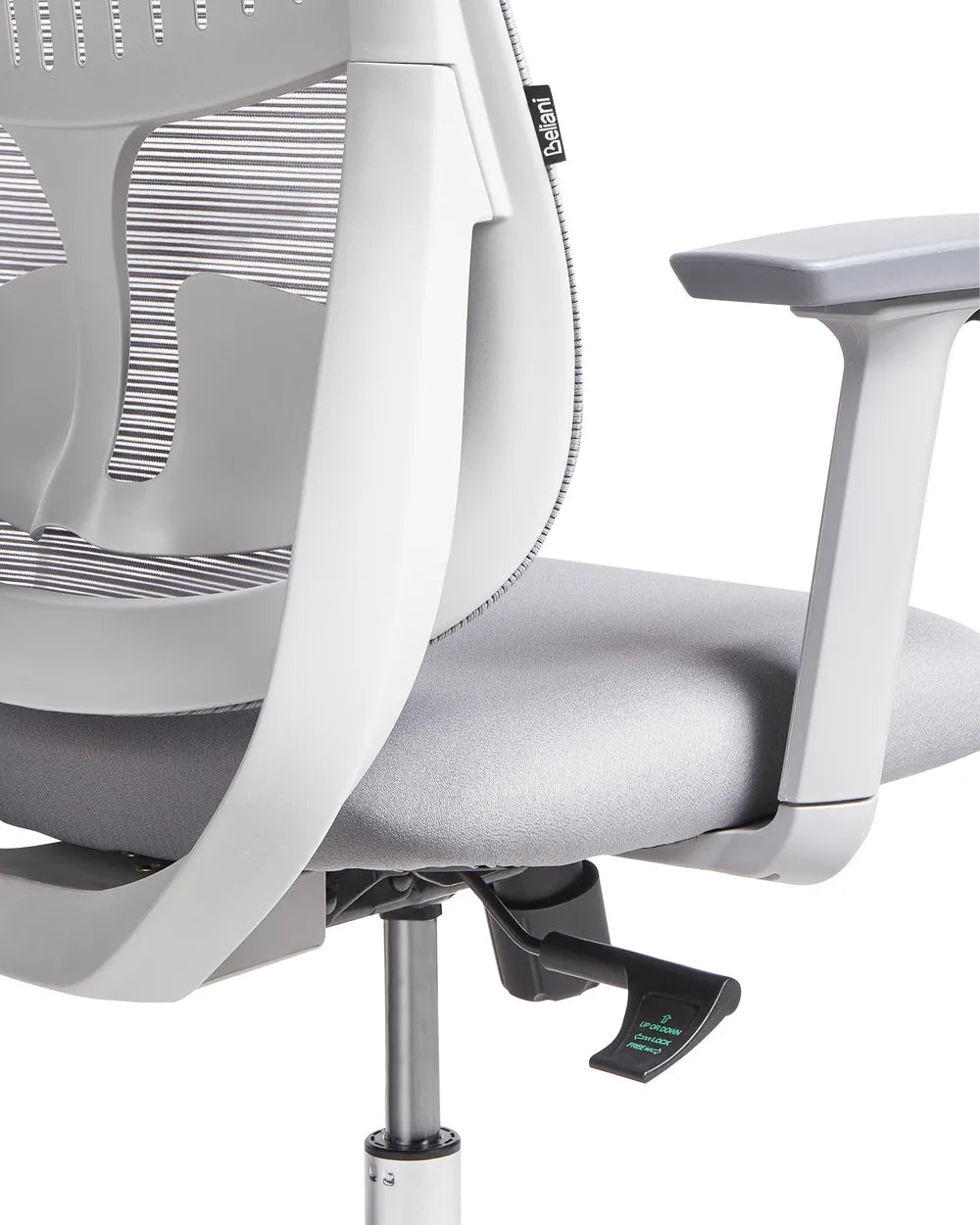 Office Chair Fabric Grey Oswina