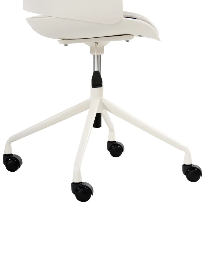 Office Chair Fabric Off-White Anagrace