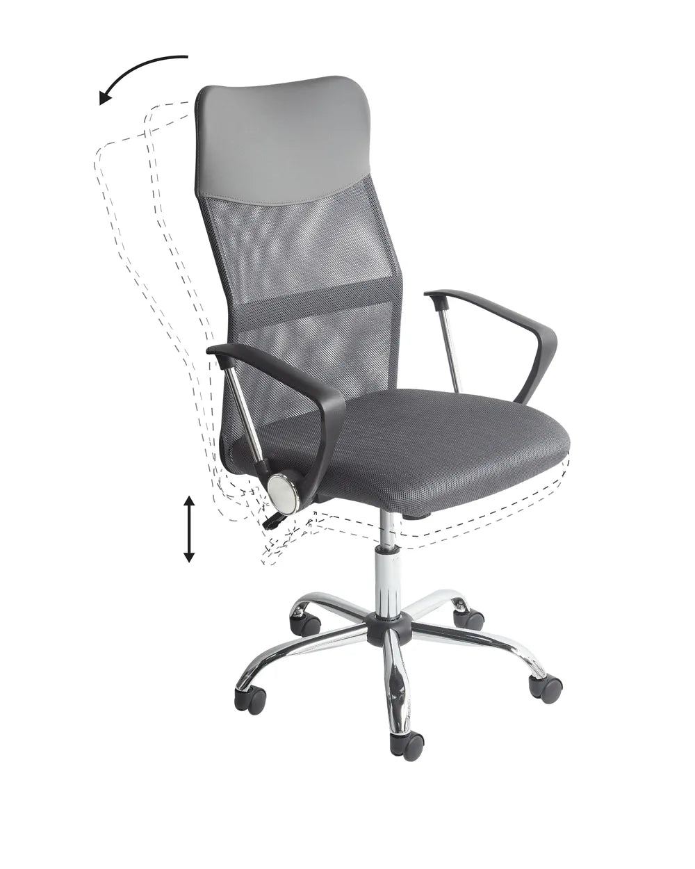 Office Chair Grey Taneha