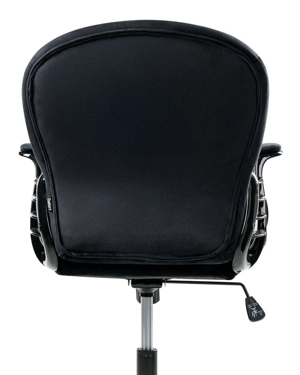 Desk Chair Velvet Black Neeya