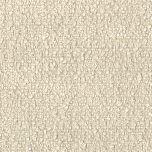 Joey White Boucle Curved Armchair