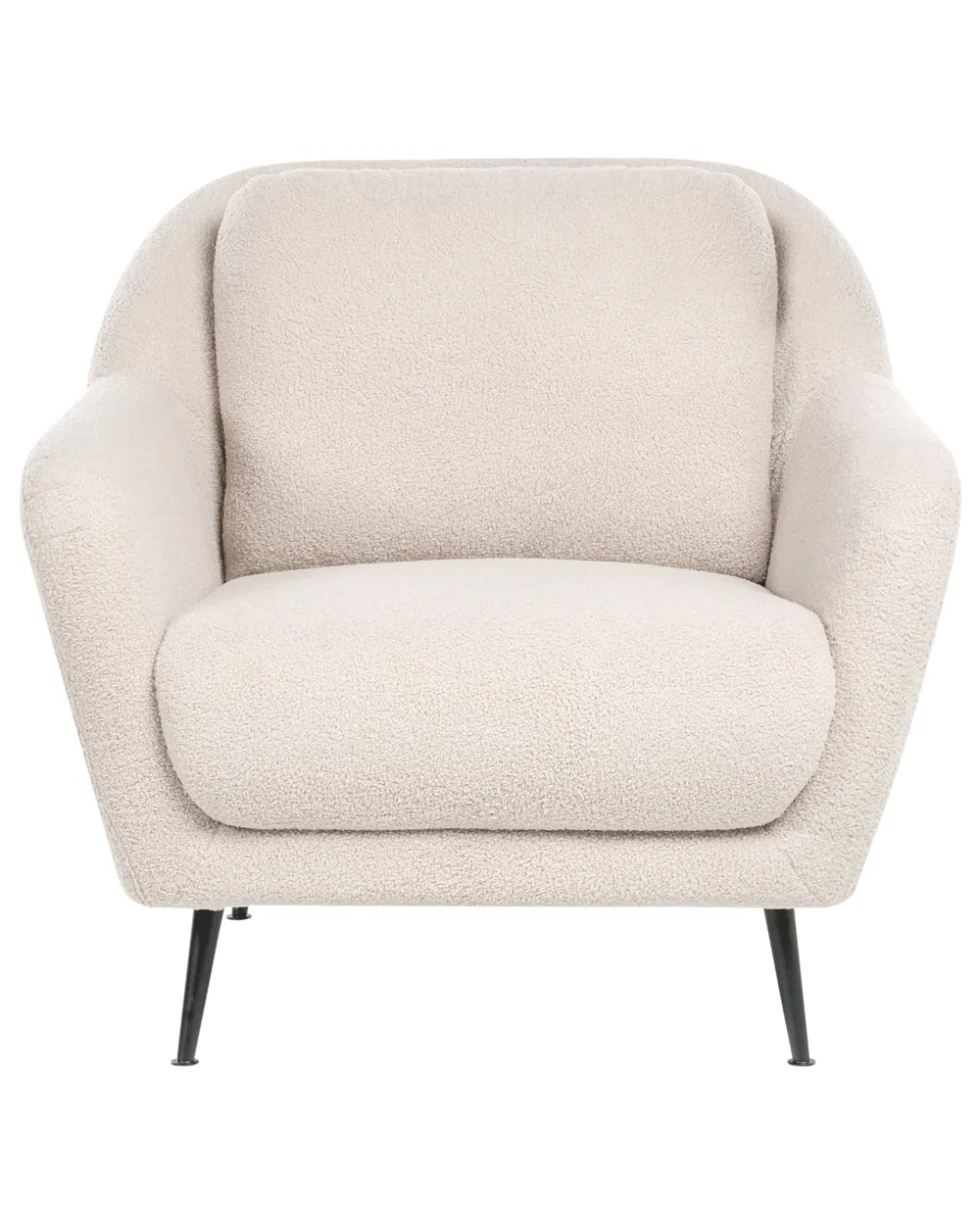 Armchair Boucle Beige Eamor