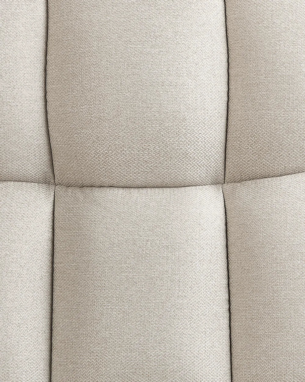 Recliner Chair with Footstool Faux Linen Light Beige Ambrie