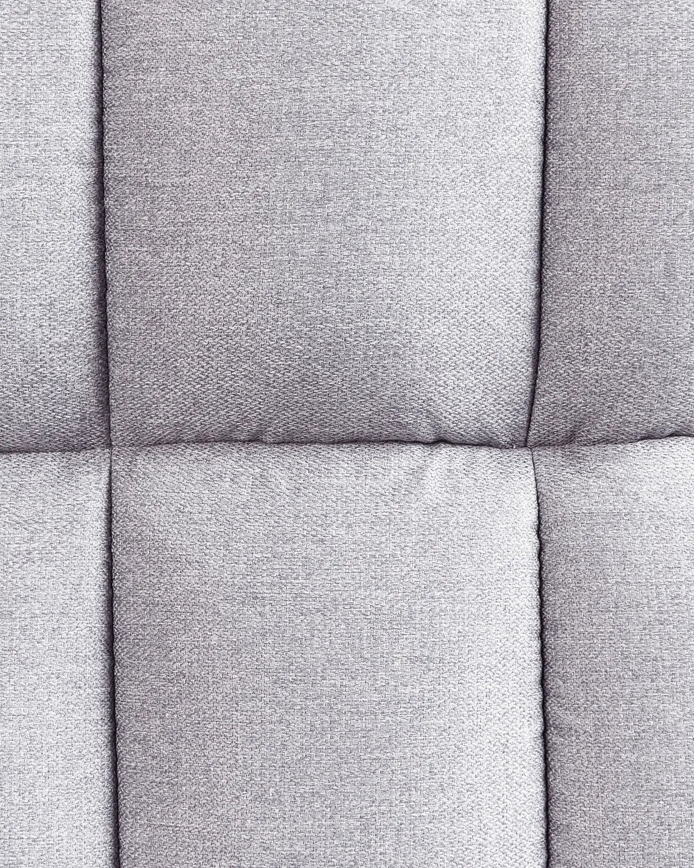 Recliner Chair with Footstool Fabric Grey Ambrie