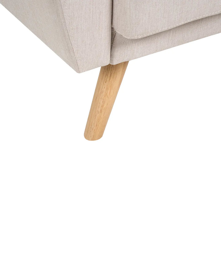 Armchair Fabric Light Beige Raeliegh