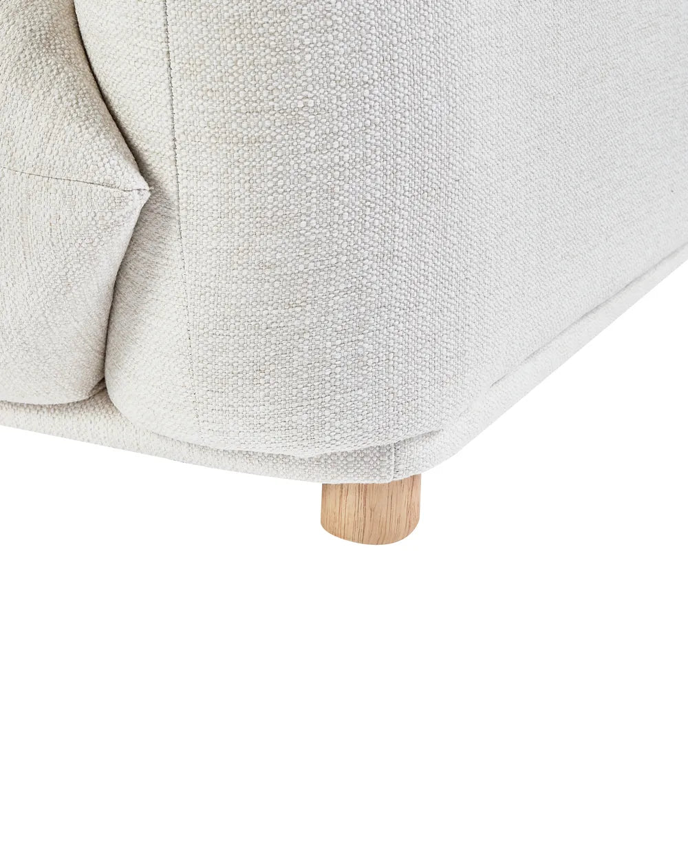 Armchair Fabric Off-White Jameila