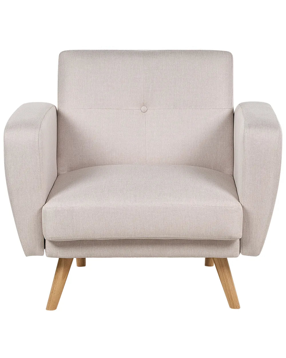 Armchair Fabric Light Beige Raeliegh