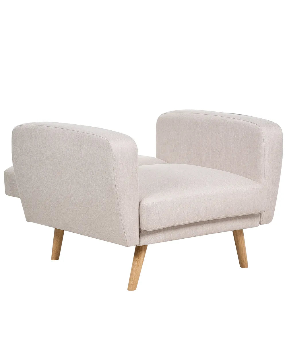 Armchair Fabric Light Beige Raeliegh