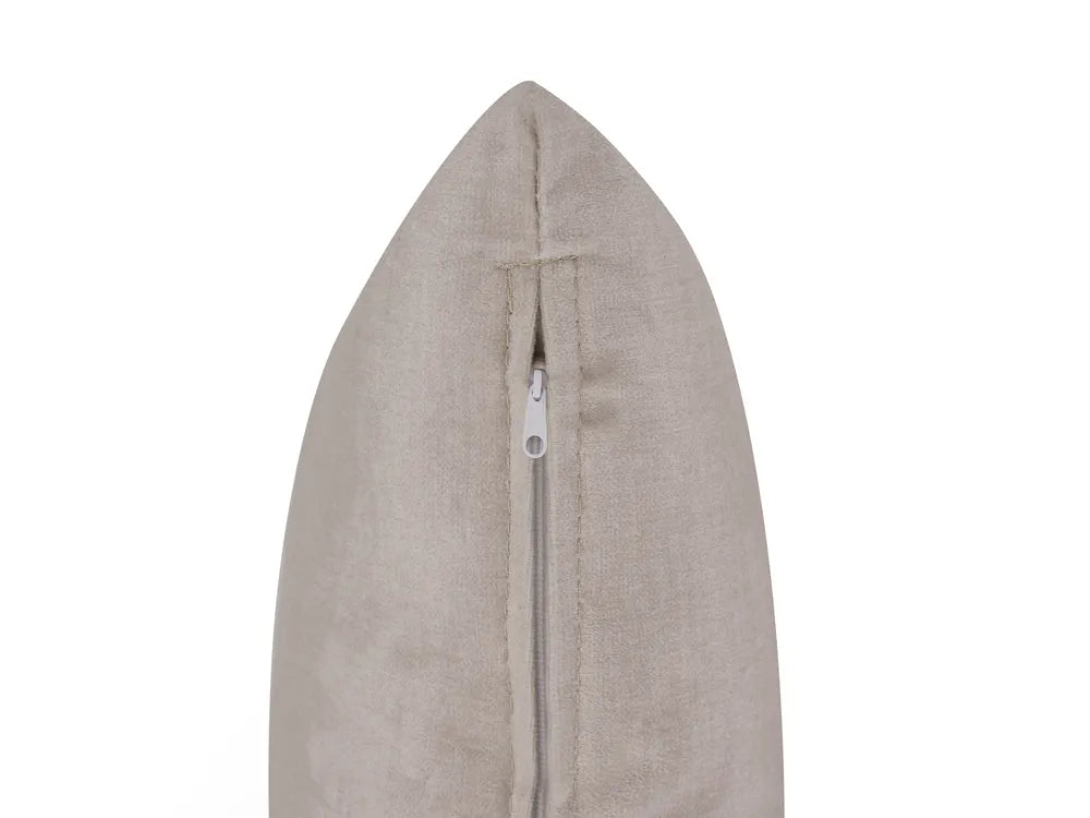 Sofa 3 Seater Velvet Beige Palmieri